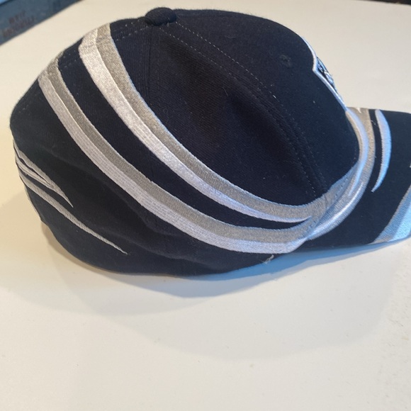 NWOT & Vintage NFL Raiders Tiger Stripe Coach’s Cap - Picture 4 of 10